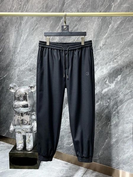 Pantaloni da uomo di Lusso Uomini di Alta 2023 Esercizio Yoga Comodo Cotone Parkour Sudore Pantaloni Della Tuta Casual Alla Caviglia R072