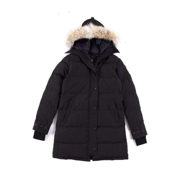 Puffer Designer Canadian Goose Version mi-longue Pufferer Down Veste Femme Parkas Hiver Épais Manteaux Chauds Femmes Coupe-Vent Streetwear17