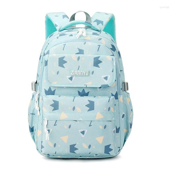 Школьные сумки, 3 шт./компл., детский ортопедический рюкзак с геометрическим рисунком для девочек, первичный рюкзак, книга