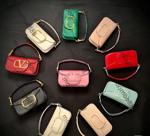 12A All-New Mirror Quality Designer Pequeno Loco Flap Bag 20cm Mulheres Bezerro Couro Hobo Clutch Luxurys Handle Jewel Logo Bolsas Crossbody Ombro Chain Box Bag
