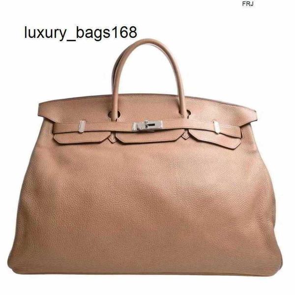 Borsa tote da 50 borse Borsa a mano Taurillon Clemence in edizione limitata personalizzata di grande capacità Borsa marrone con logo Gz16