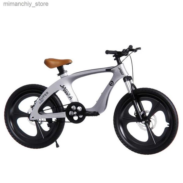 Fahrräder 20 Zoll Mountainbike Kinderfahrrad Magnesiumlegierung Integriertes Rad Mechanische Scheibenbremse Verdicktes Sitzkissen Q231030