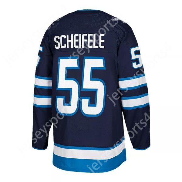 Atacado 2023 New Ed Ice Hockey Winnipeg 37 Connor Hellebuyck 55 Mark Scheifele Pronto Estoque Disponível Jersey