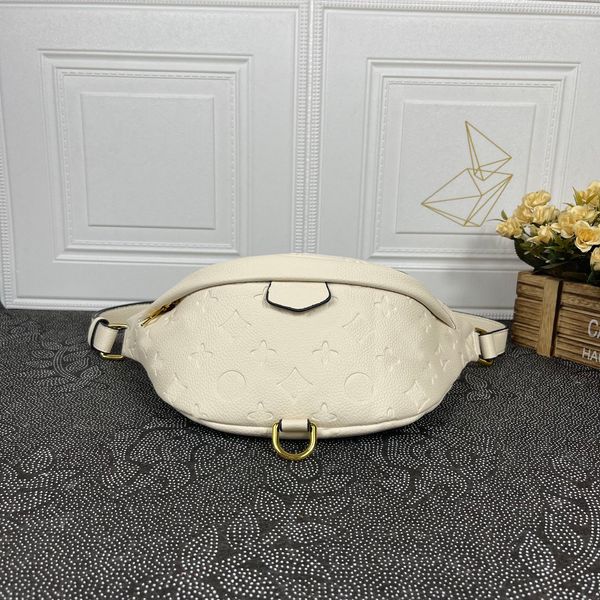 Presente de Natal Top Quality Mais Novo Estilo Bumbag Cross Body Designer Bolsa De Ombro Marrom Flor De Couro De Luxo Cintura Sacos Temperamento Fanny Pack Bum Bolso De Cintura