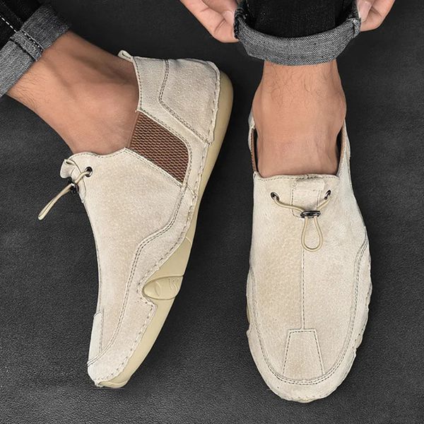 GAI GAI Kleid Frühling für Männer Original Herren Sneakers Designer Atmungsaktive Trendy Sport Nashorn Leder Schuhe 231027