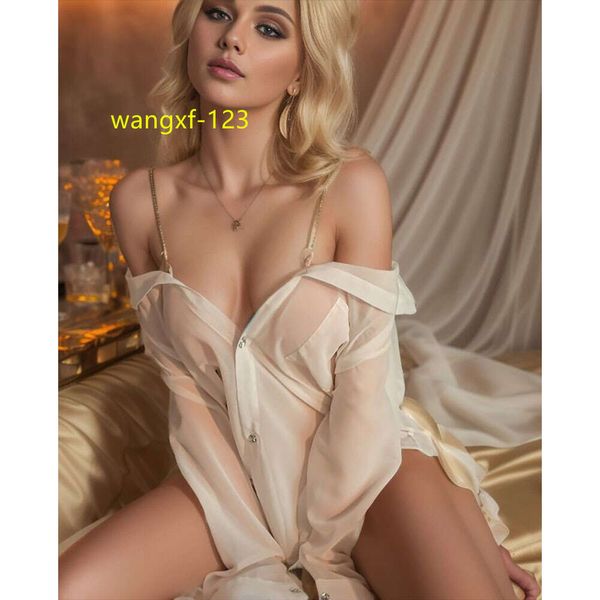 2023 imbracatura di lusso bella ragazza sexy vestiti camicia da donna lingerie da donna biancheria intima sexy da donna trasparente di alta qualità