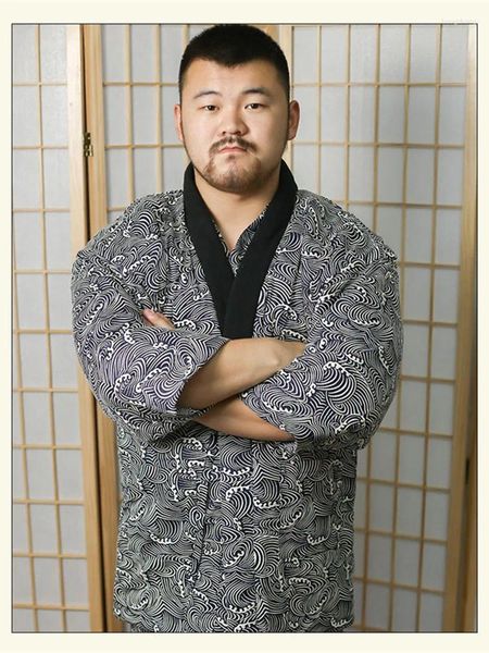 Etnik Giyim Erkekler Japonya Geleneksel Yaz Yukata Japon tarzı giyinme Kimono Erkek Giyim Giyim Boşluk Cosplay Kısa