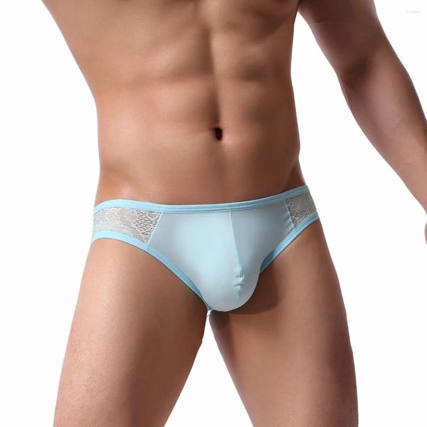 Cuecas Sexy Man'S Underwear Briefs Confortável Biquíni Masculino Gay Sedoso Low Rise Lingerie