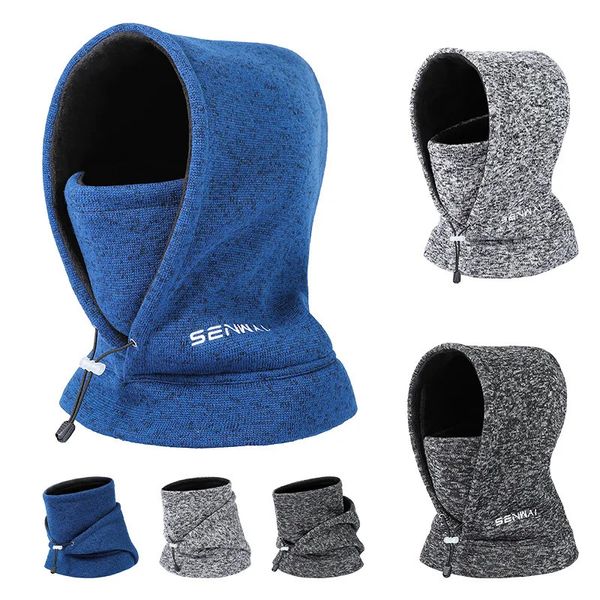 Ciclismo Caps Máscaras Cachecol de Inverno Máscara Onepiece Fullface Acolchoado Quente À Prova de Vento Ao Ar Livre Casa Dualuse Esportes Montanhismo Equitação Ski 231030