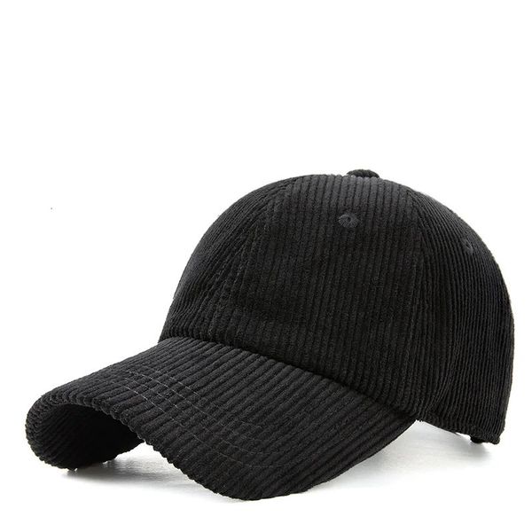 Bola Caps Coreano Outono e Inverno Corduroy Baseball Cap Mulheres Soft Top Outdoor Cap 231027