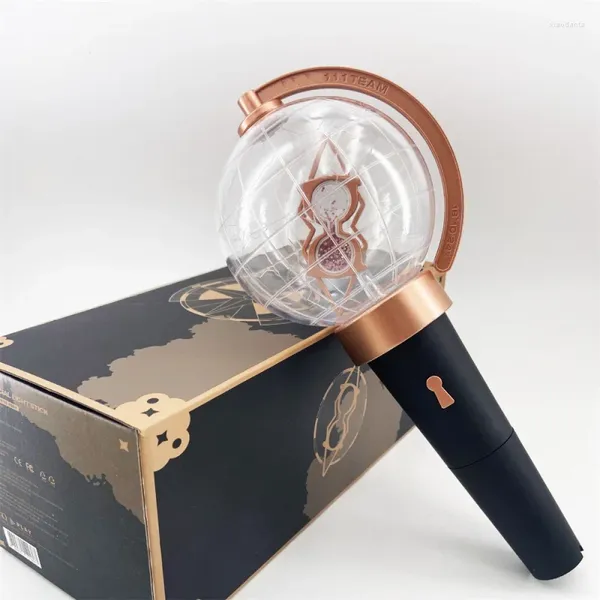 Украшение вечеринки Kpop Ateezed Lightstick Globe Hand Lamp Concert Hiphop Light Stick Fans Collection Toys Gift Fan