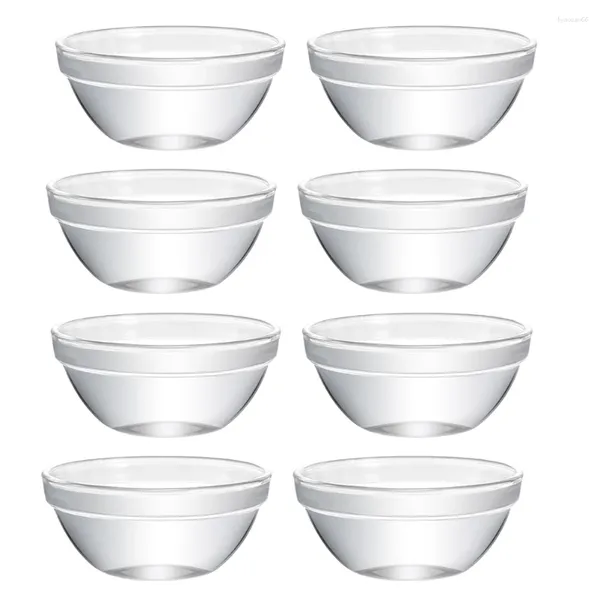 Set di stoviglie Bozai Ciotola per torta Gadget da cucina Multiuso Dessert Budino Gelatina Piccolo contenitore trasparente