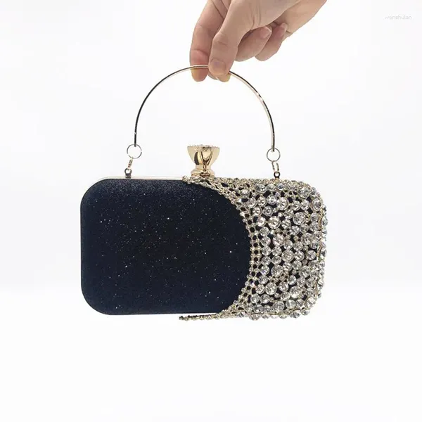 Вечерние сумки XZAN, женская изысканная сумочка, клатчи, роскошные золотые, серебряные, свадебные, хрустальные кошельки для свадебной сумочки, B438