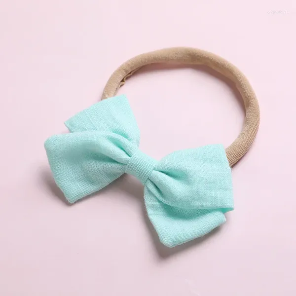 Acessórios de cabelo Bebê Headbands Linho Arcos Super Soft Slim Bandas para Meninas Infantis e Nascidas Crianças Crianças Presentes