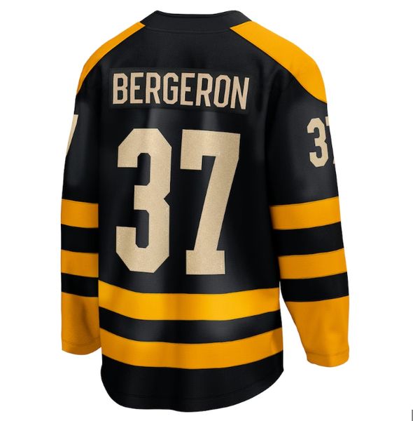 2023 Winter Classic Großhandel Ed Eishockey-Trikots 37 Patrice Bergeron 88 David Pastrnak 63 Marchand 73 Mcavoy