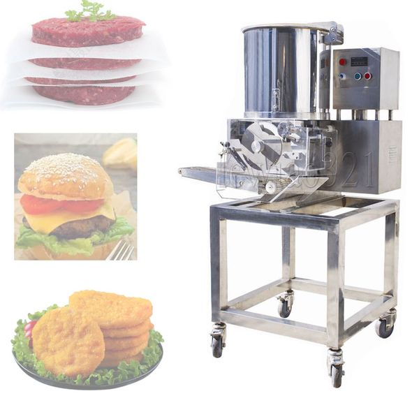 Rindfleisch-Patty-Pressmaschine, Fleischpastetenmaschine, Schnitzelherstellungsmaschine, Industriemaschine für Hühnernuggets