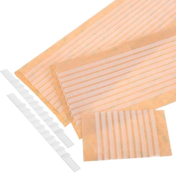 Sacos de armazenamento 100 pcs adesivo cabide apertos cabides definir tiras de silicone antiderrapante sílica gel plástico