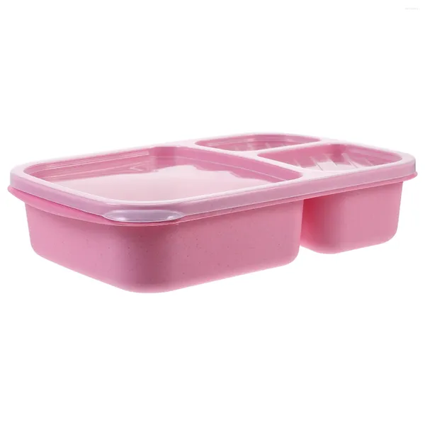 Contenitore per stoviglie Contenitori in plastica Scomparto Snack Bento Portapranzo Pp Office