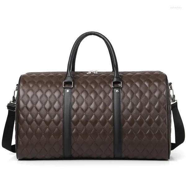 Duffel Taschen XZAN Business Reisetasche Für Männer Große Größe Gepäck Hand Europäischen Stil Big Duffle Mode Marke Männlich Wochenende