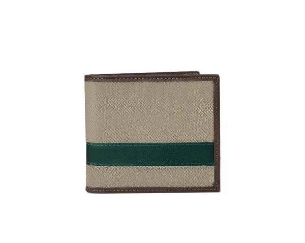 Luxurys tasarımcı çantaları cüzdan kısa cüzdan 138042 mektup kabartma tuval dokuma ophidia cep fermuar kart paketi gerçek deri bestriary parası
