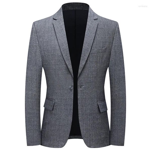 Abiti da uomo Marchio di abbigliamento Moda Blazer Uomo Autunno Inverno Pland Business Uomo Casual Giacche da abito Cappotto formale di alta qualità 3XL