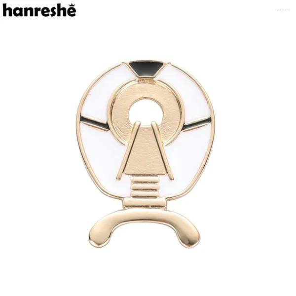 Broches Hanreshe Nuclear Ressonância Magnética Broche Pin Lapela Mochila Esmalte Emblema Jóias Para Radiologia Médicos Enfermeiros