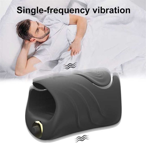 Masculino masturbador vibrador ajustável pênis trainer glans estimular brinquedos sexuais para homens buceta vibração iniciante atraso brinquedo erótico 231010