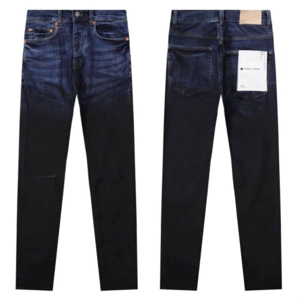 Lila Jeans für Herren, Amerika, klassisch, gut getragene Vintage-Jeans, 33 Stile, Farbe, luxuriöse Designer-Jeans für Herren mit Farbverlauf, handbemalte Graffiti-Jeans