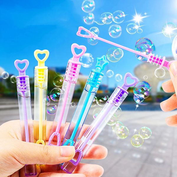 100 pezzi Mini simpatici bubble a tubo vuoto giocattolo per bambini feste di compleanno festeggia per i regali della scuola ospiti souvenir pinata premi per bambini