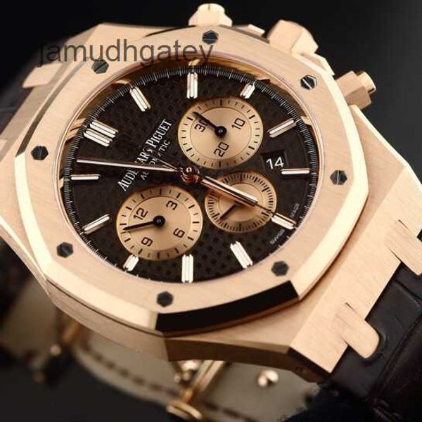 AP Swiss Luxus-Armbanduhren 26331OR.OO.D821CR.01 Zertifikat Royal AP Oak Series 18 Karat Roségold Automatikuhr KLOT