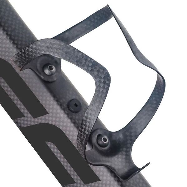 Wasserflaschenkäfige Ultraleichter 3K-Vollcarbon-Flaschenhalter MTBRoad Fahrrad Botellero Carbono Fahrradhalter 231030