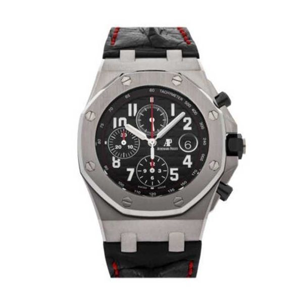 Royal Oak Offshore Audpi mechanische Uhr Herren Sportmode Armbanduhr Chrono Auto Acciaio Uomo Orologio 26470sta101cr01 WN-ALCX