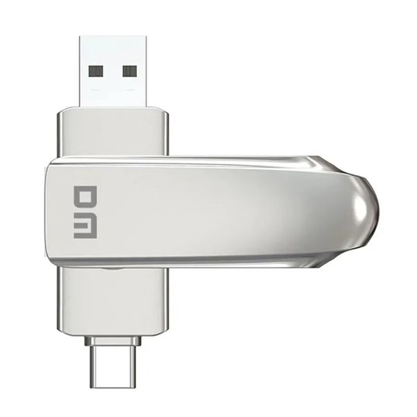 DM FS230 512 ГБ флэш-накопитель USB 3.2 Gen 1 Type C 2-в-1 Memory Stick для MacBook, Android-смартфона, ноутбука