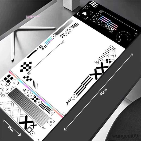 Tappetini per mouse Collezione stampa da polso Tappetino per scrivania Tappetini per mouse per giocatori Tappetino per mouse Tappetini per scrivania Tappetino per mouse grande Tappetini per mouse antiscivolo per computer R231031