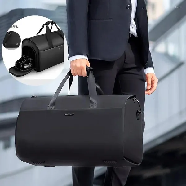 Duffel Bags Multifunções Ginásio Ao Ar Livre Terno De Armazenamento Saco De Viagem Homens Duffle À Prova D 'Água Para Viagem Mão Com Sapatos Bolsa De Grande Capacidade