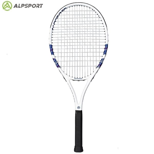 Raquetes de tênis Alpsport 2 pçs / lote Raquete incluindo saco de bola e corda 12K fibra de carbono de alta resistência Não pior que a cabeça 231030