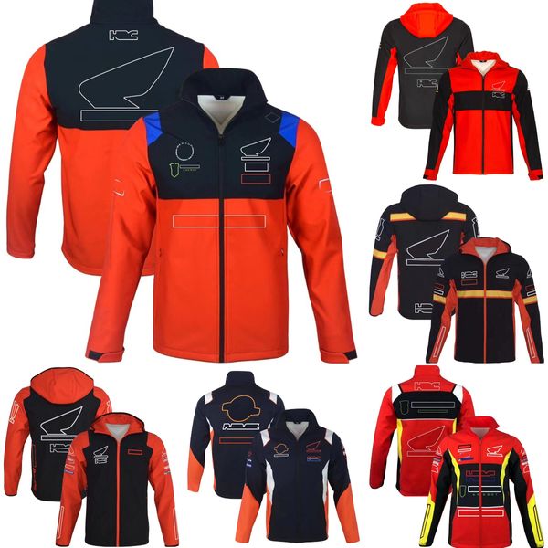 2023 Motorradjacke Motocross Rider Hoodie Racing Downhill Jersey MOTO Jacken Herbst Winter Herren Fleece Zipper Hoodies Windjacke