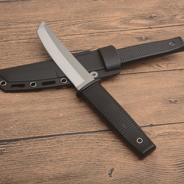 Förderung CS 17T KOBUN Taktisches Messer AUS-8A Tanto Point Klinge Outdoor Camping Wandern Überleben Gerade Messer Mit Kydex