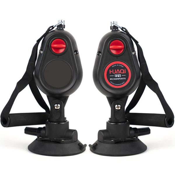 Faixas de resistência Fitness Pull Rope Trainer com ventosas Máquina de faixas de resistência de ginástica portátil com otário Sistema de polia de treino de corpo inteiro 231031