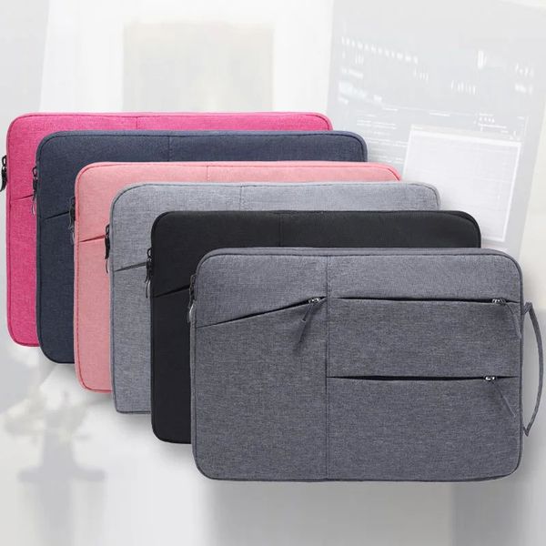 Сумки для ноутбука Водонепроницаемой сумки для ноутбука 11 12 13 15 15,6 дюйма для ноутбука для Air Dell HP Cover Pro Women Women Bags 231031
