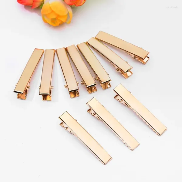 Clip per capelli 20pcs 3.2/4/4,5/5.5/6.5/7,5 cm Pins d'oro Gioielli da sposa per donne Fai da te Realizzare