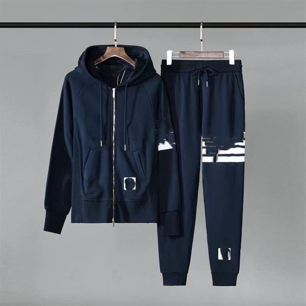 Toda a marca de designer casual T e B hoodie amantes esporte casaco jaqueta material de algodão puro original standard275U