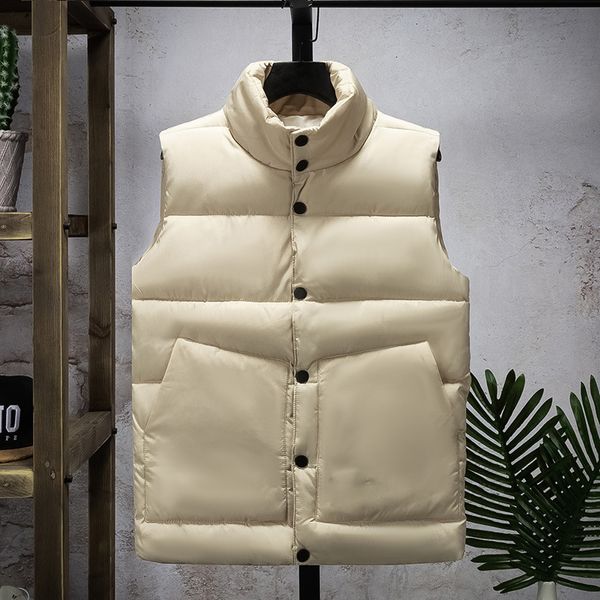 Jaqueta de inverno masculina colete designer jaqueta mulher casaco engrossado quente à prova de vento solto confortável casual simples moda cor tamanho grande casaco de inverno masculino tamanho M-5XL