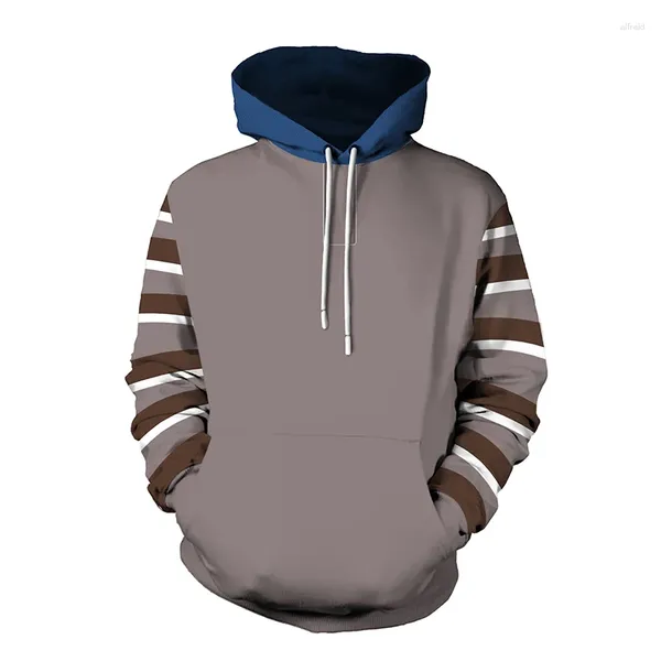 Herren Hoodies 3D Hoodie Pullover Jacke Cosplay Kostüm Anime Sweatshirt Casual Autumn Plus Size Whole