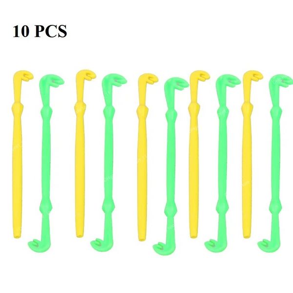 2-10pcs Easy Hook Loop Tyer Tool Tool Tread Treath Nó Ferramenta de amarração de nó para pesca de pesca com mosca Ferramentas de pesca pescadora