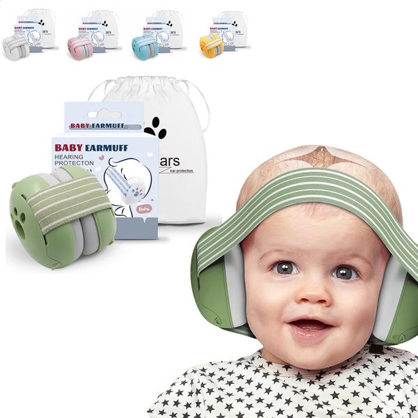 Diğer Bebek Besleme Çocukları Bebekler ve Yeni Başlayan Çocuklar İçin Bebek Kulak Koruması İşitme Hasarına Karşı Konforlu Kulaklıklar Uykuyu İyileştirir 231030