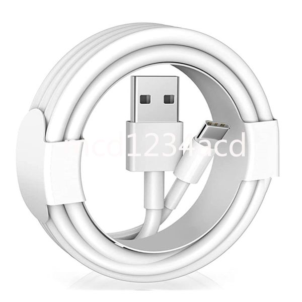 Cabo micro usb tipo c de carregamento rápido, 1m, 2m, para samsung s6 s7 edge s8 s10 note 20 s20 s22 s23 htc pc mp3 m1