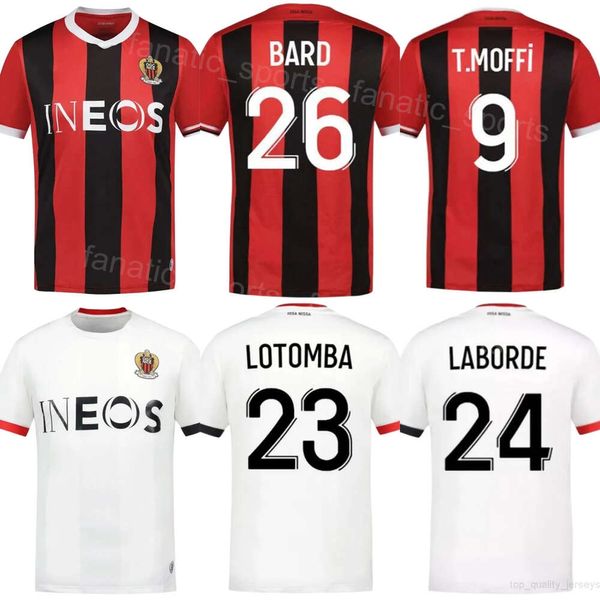 Maglie da calcio uomo 28 BOUDAOUI OGC Nice 20 ATAL 55 NDAYISHIMIYE 4 DANTE 26 BARD 11 SANSON 6 TODIBO 23 LOTOMBA MOFFI 24 LABORDE 29 GUESSAND Kit maglia da calcio 23/24 Club