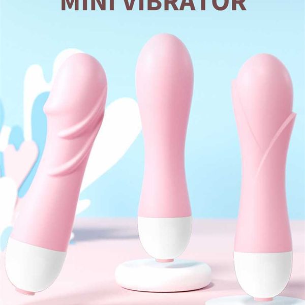 Niedlicher Bullet Vibrator G-Punkt Nippel Klitoris Stimulator Sexspielzeug für Frau Weiblicher Masturbator Wasserdichter Analdildo Vibratoren 18+ 231012