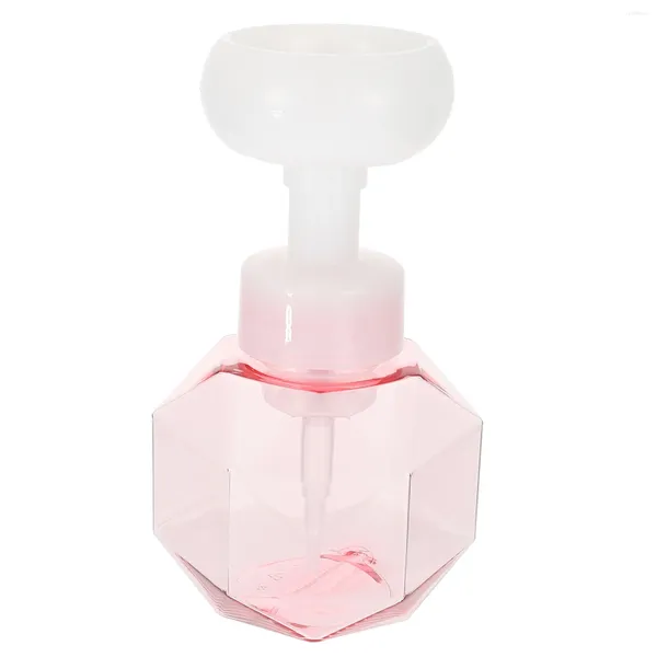 Dispenser di sapone liquido Fiore scintillante Detergente per bottiglie Tazza di bolle Montalatte portatile Gorgogliatore Materiale superiore PP Cura della pelle da viaggio